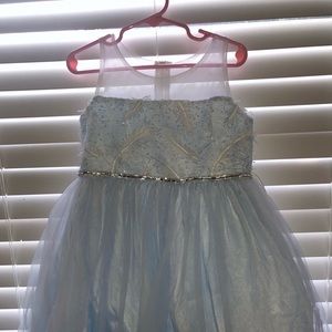 Light blue dress girl size 5T